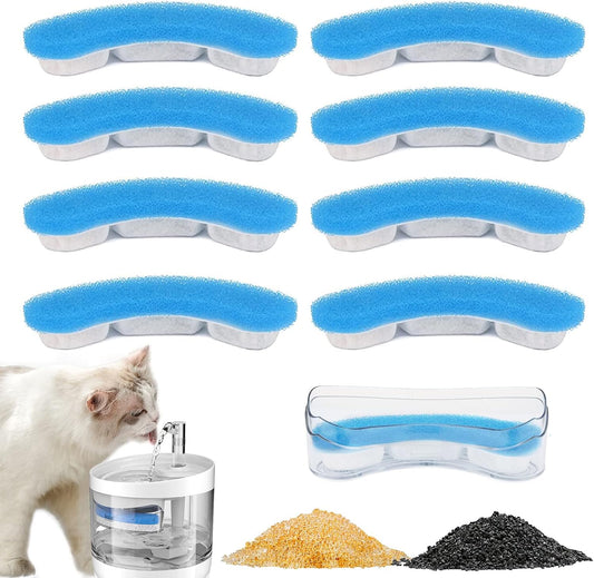 Cat Water Fountain Filters for WF050 & WF100 Cat Fountain, Pet Fountain Filters Replacement
