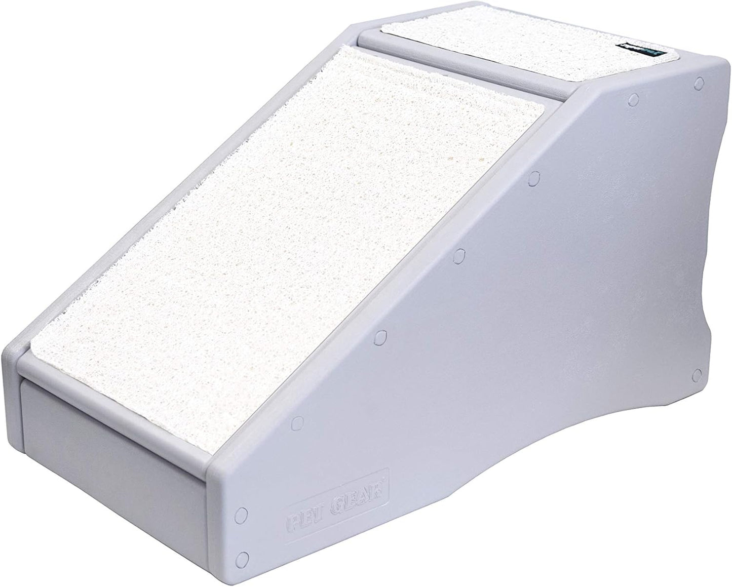Pet Gear Stramp Stair and Ramp Combination, Dog/Cat Easy Step, Lightweight/Portable, Sturdy, ESSENTIAL GREY, Model Number: PG9916EG,1 Count (Pack of 1)