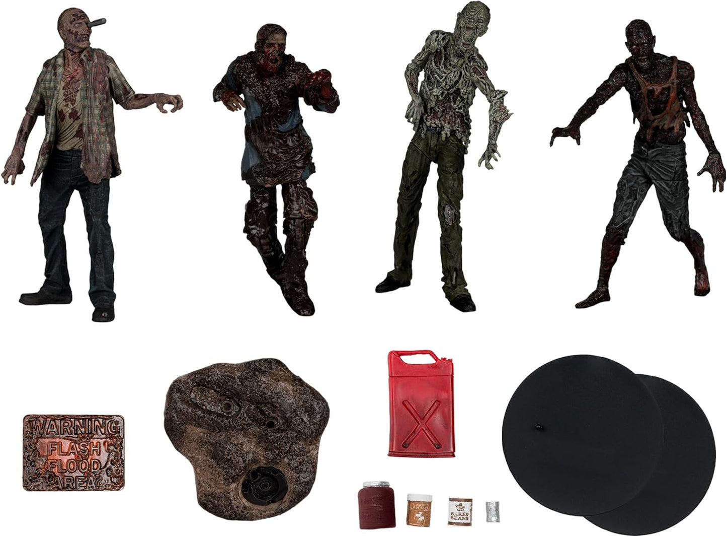 McFarlane Toys - The Walking Dead Walkers 5in Figure 4-Pack