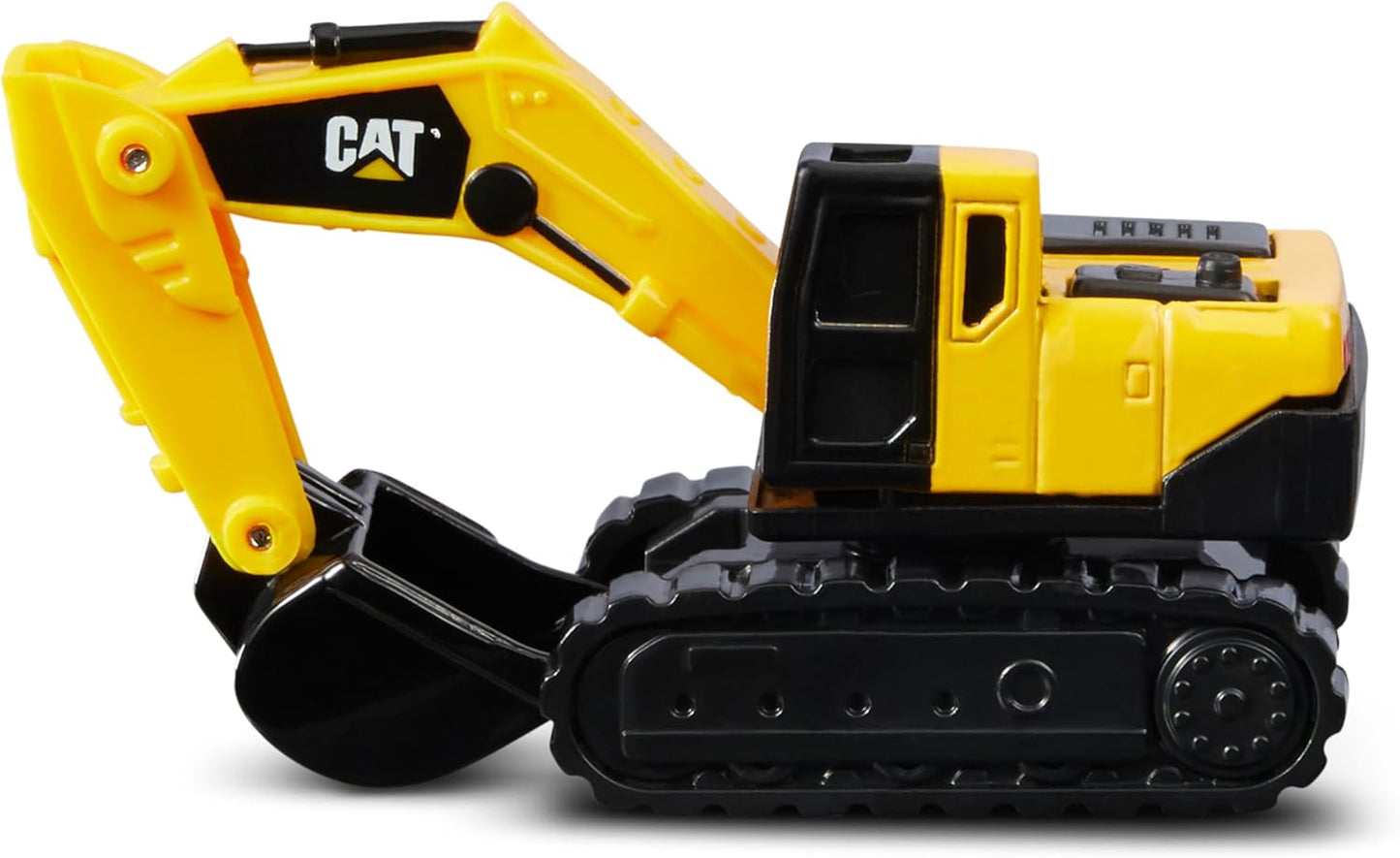 CAT Construction Toys CAT Construction Die Cast Metal 3 Pack Vehicles - Steam Roller/Excavator/Wheel Loader for Ages 3+