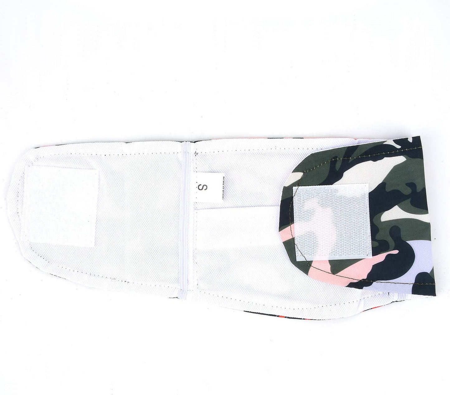 SELMAI Belly Bands for Male Dogs Small Medium Adjustable Washable Doggie Wrap Diapers Leakproof Reusable Comfy Boy Puppy Nappies Absorbent Pads Prevent Licking Fashion Camouflage Design 2 pack Size XL