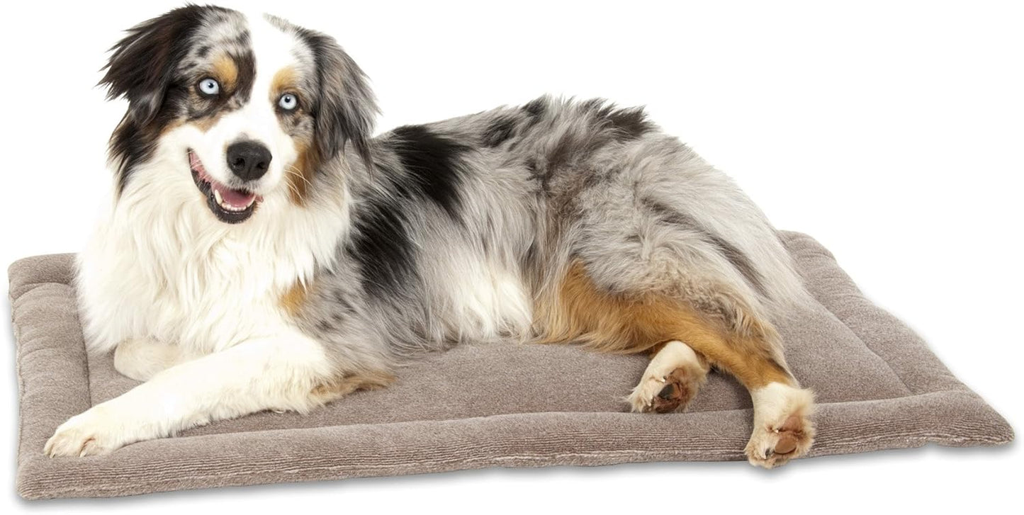 Petmate Aspen Pet Rectangular Kennel Mat, Dark Gray, for 36" Crates
