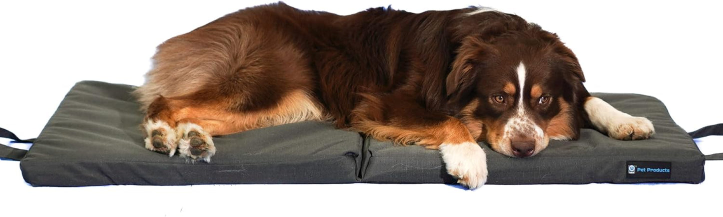 Blue-9 Pet Products Restore+ Double Dog Bed, Durable, Water Resistant, and Washable Design, 24” x 48”