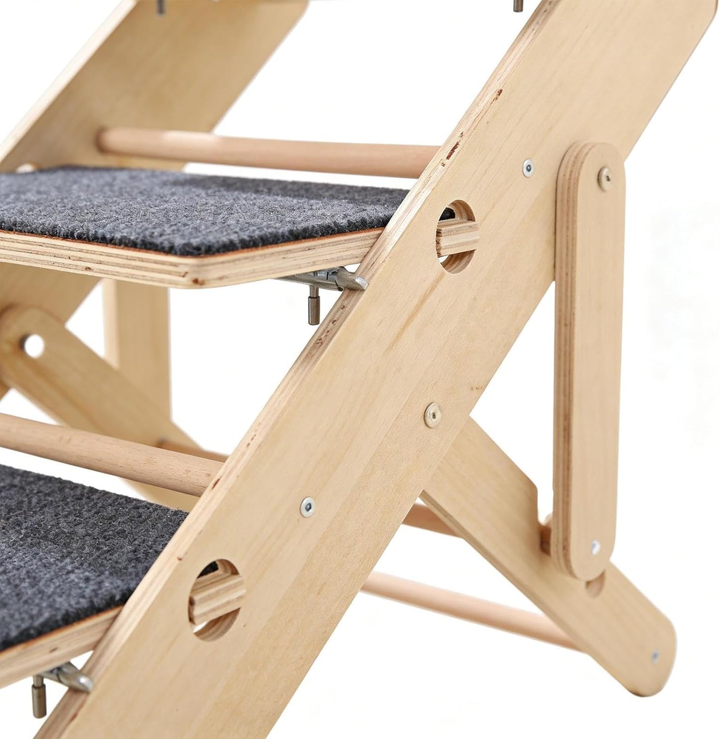 Genérico Cat Steps, Non-Slip Stable Pet Stairs, Ramp Ladder for High Beds, for Bedroom, Living Room, Sofa, Armchair, Reaching and Climbing
