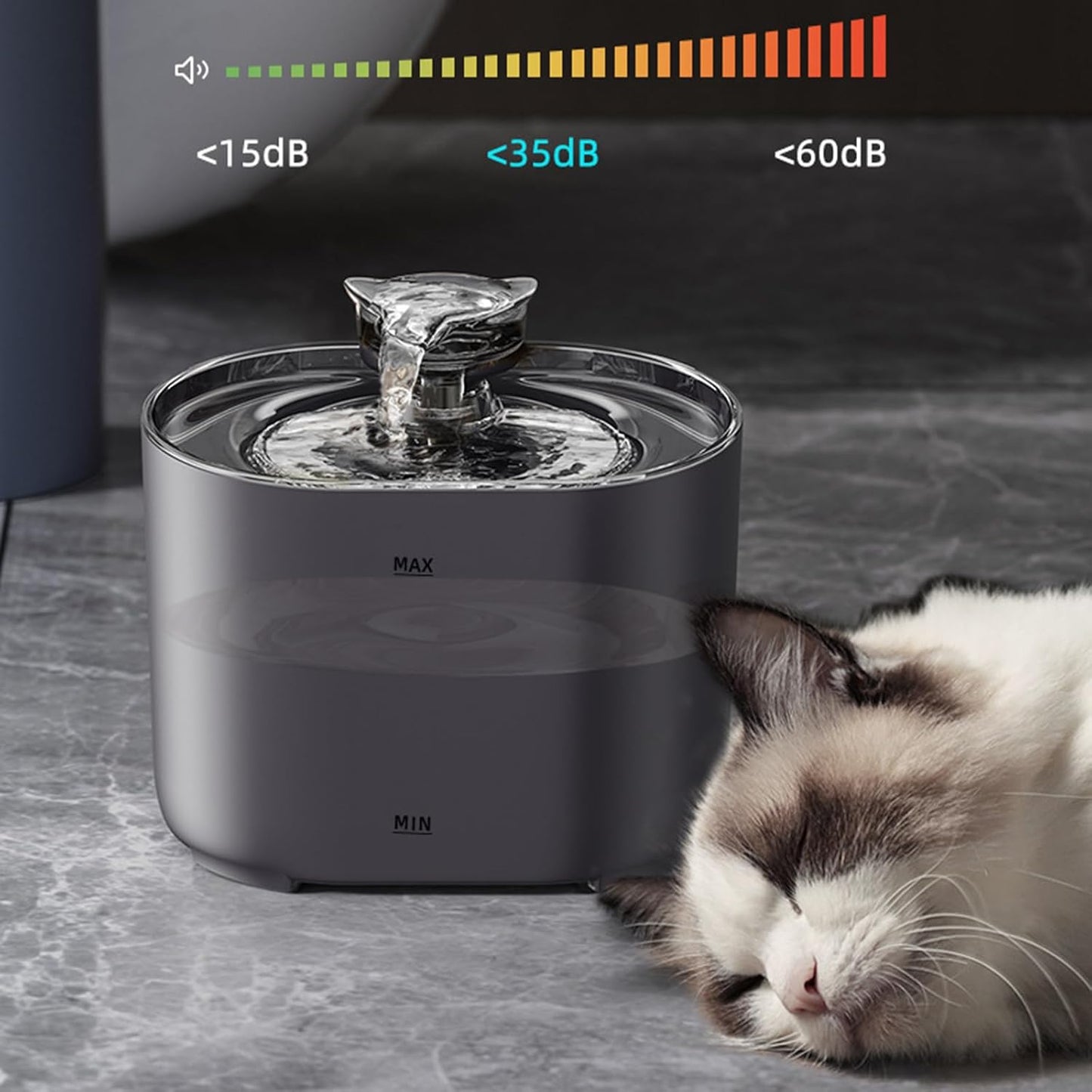 Automatic Pet Cats Water Fountains Dispenser for Dog Waterer Cats Drinker Feeders Bowl Container Water Feeding Supplies Cats Water Fountains Filter