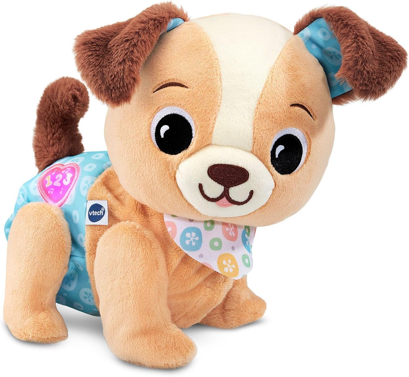 VTech Baby Explore and Move with Walking Puppy Plush Toy