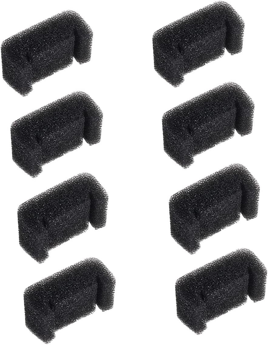 8Pack Cat Fountain Filter Sponges for Stainless Steel Fountains Replacement Foam Pre-Filter Sponges for Pet Dog Automatic Water Dispenser,U Shape