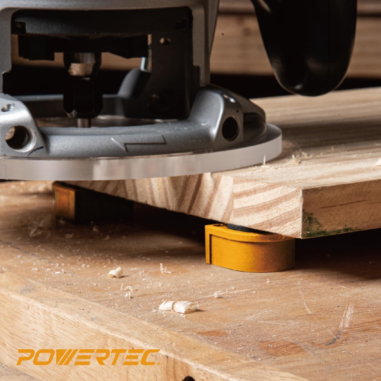 POWERTEC 4PCs Bench Dogs for 3/4" Dog Hole, Bench Dog w/EVA Insert, Woodworking Tool for Work Bench, MFT Table, Portable Workbench w/Dog Holes, Tools for Woodworking & DIY Projects (71188)