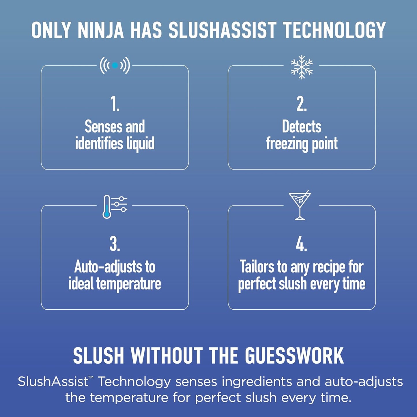 Ninja SLUSHi Max XXL Smart Frozen Drink Maker | Top Performance & Smart Technology, Party-Size 150oz Capacity, No Ice Needed, 6 Programs, Ideal Temp & Texture up to 12 hours | Peach FS605