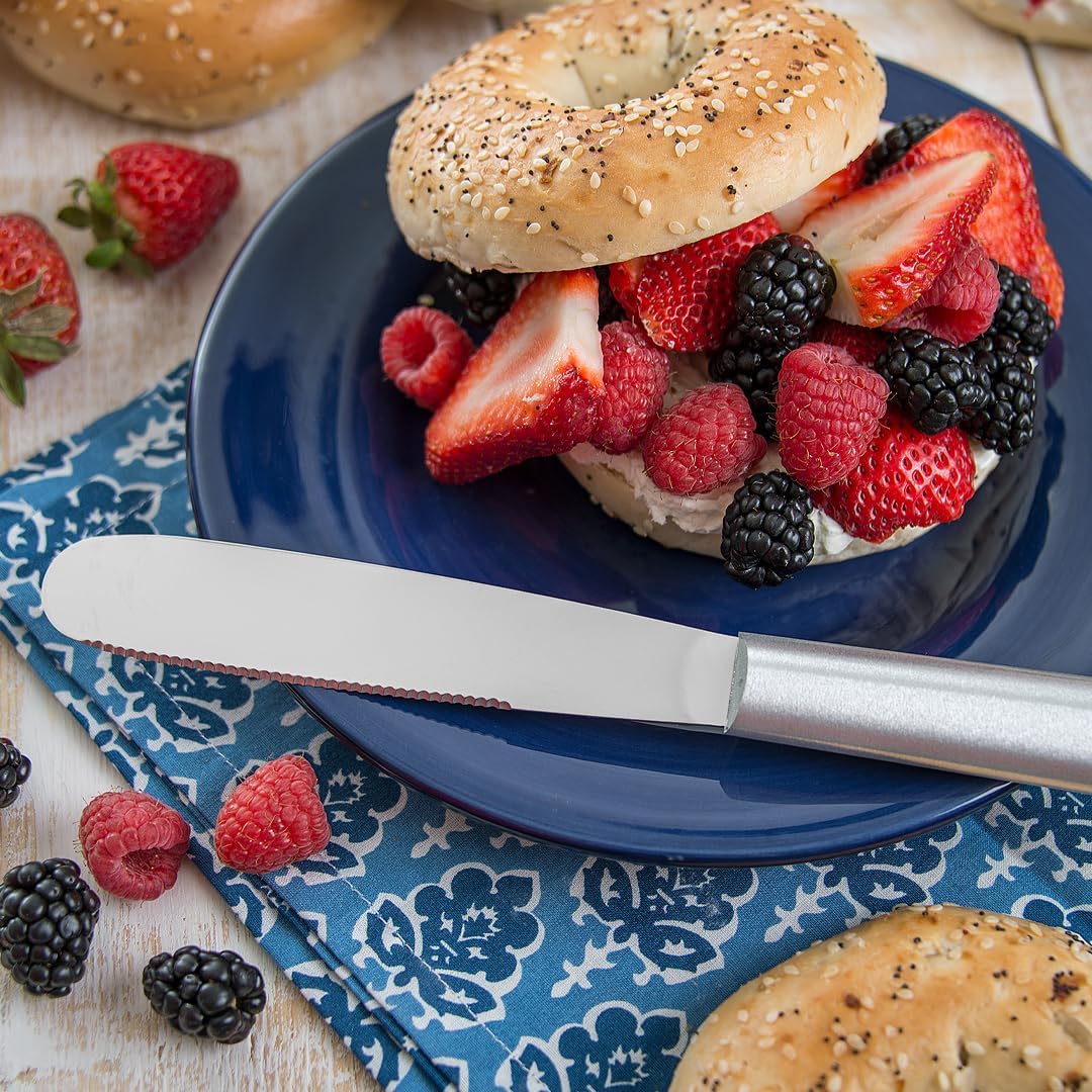 Rada Cutlery Super Spreader Knife (R113), 5.38" Stainless Steel Blade, Silver Handle