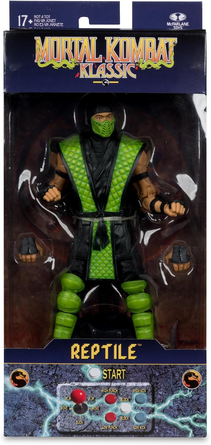McFarlane Toys - Mortal Kombat Klassic Reptile 7in Action Figure