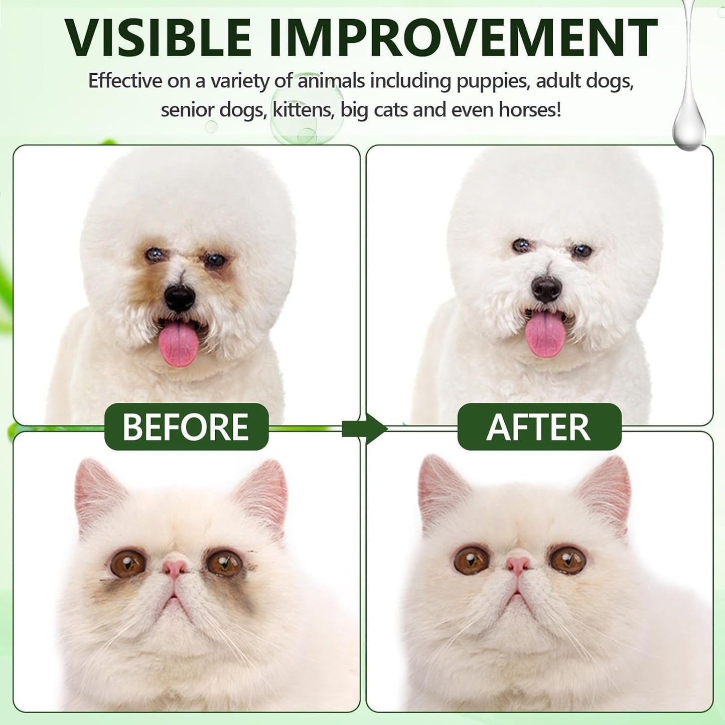 Pet Wipes for Dogs and Cats, All Purpose Cleaning Wipes for Paws, Ears, Butt, Face and Eyes, Unscented Extra Thick, Easy to Carry
