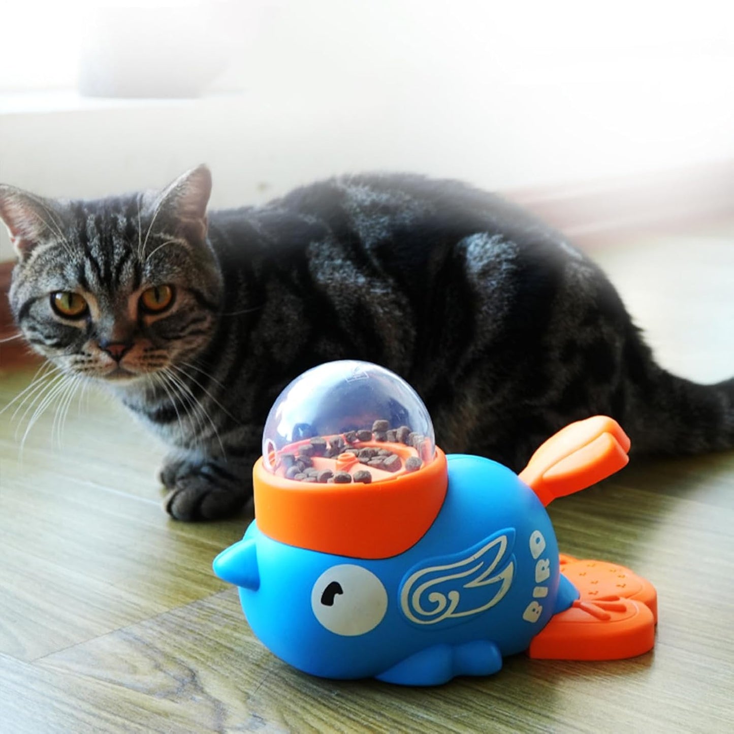 Treat Dispensing Dog Toys - Anti Gulping Duck Shape Slow Feeder,Dog Food Treat Feeding Dispenser - for Puppy Kitten Small Medium Breed Training Boredom Travel Home Indoor