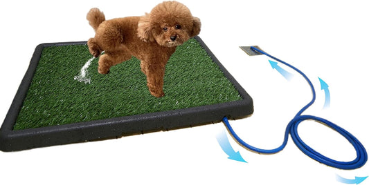 Dog Grass Mat,Pet Toilet,Dog Potty Grass,Drainage Pet Toilet,Replace Pets Toilets,Suitable for The Vast Majority of Dogs and Cats.25 * 20 * 2 in