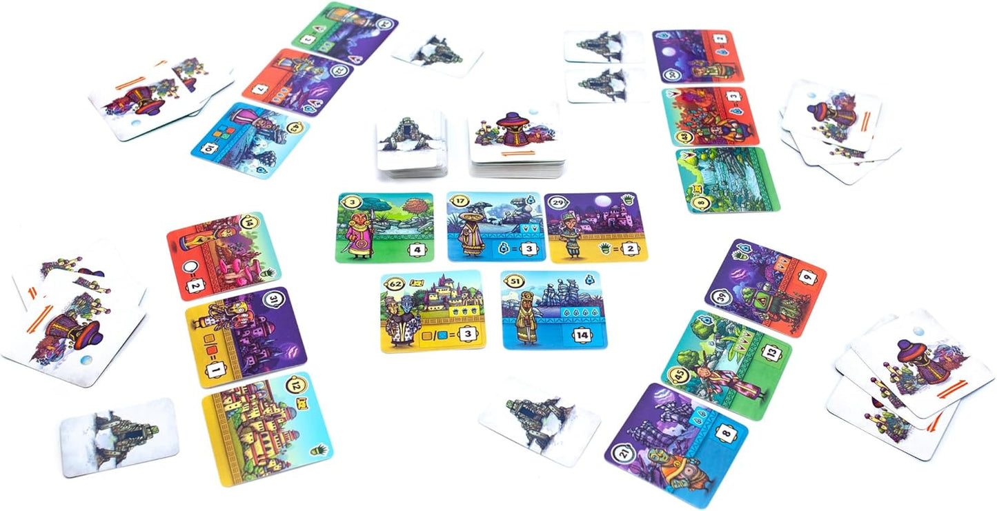 Pandasaurus Games Faraway Card Game - Explore Mysterious Alula! Strategic Region Building with Engaging Gameplay for Adventurers, Ages 10+, 2-6 Players, 15-30 Min Playtime