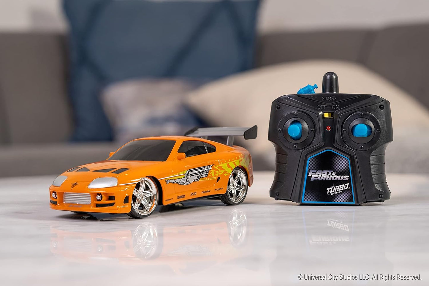 Jada Toys - Fast and Furious 1:24 Radio Control, Brian's Toyota Supra
