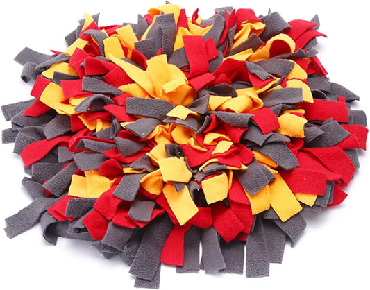 Pet Dog Snuffle Mat Nose Training Sniffing Pad Relieve Stress Fun for Play Puzzle Toy Slow Feeding Food Bowl Blanket