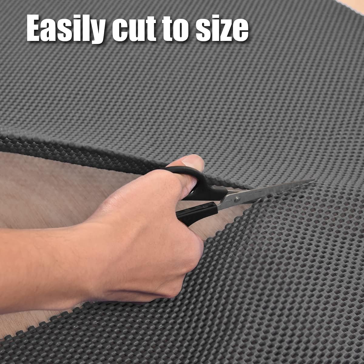 POWERTEC Non Slip Mat Anti Slip Mat, Heavy Duty Grip Mats, 24" x 48" Non Slip Pad Tool Mats for Workshop, Cabinet, Workbench Pad, Nonslip Drawer Shelf Liner, Sanding Pad for Woodworking Router 71014
