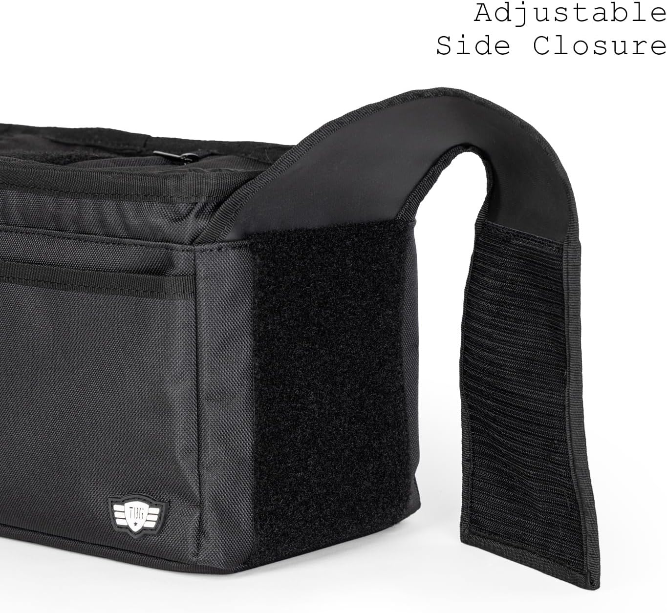 Tactical Baby Gear Stroller Caddy Organizer – Universal Fit Parent Console with Insulated Cup Holders, Cooler Pocket, Front Phone and Keys Storage