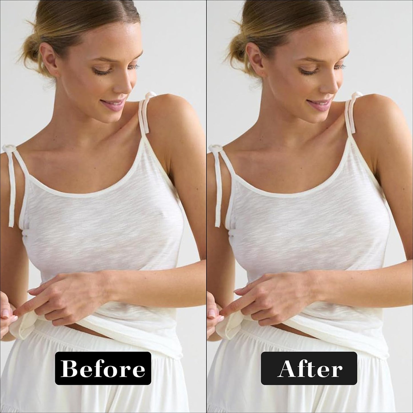 QUXIANG 4 Pairs Pasties Women Nipple Covers Reusable Adhesive Silicone Nippleless Covers Bra for Dress