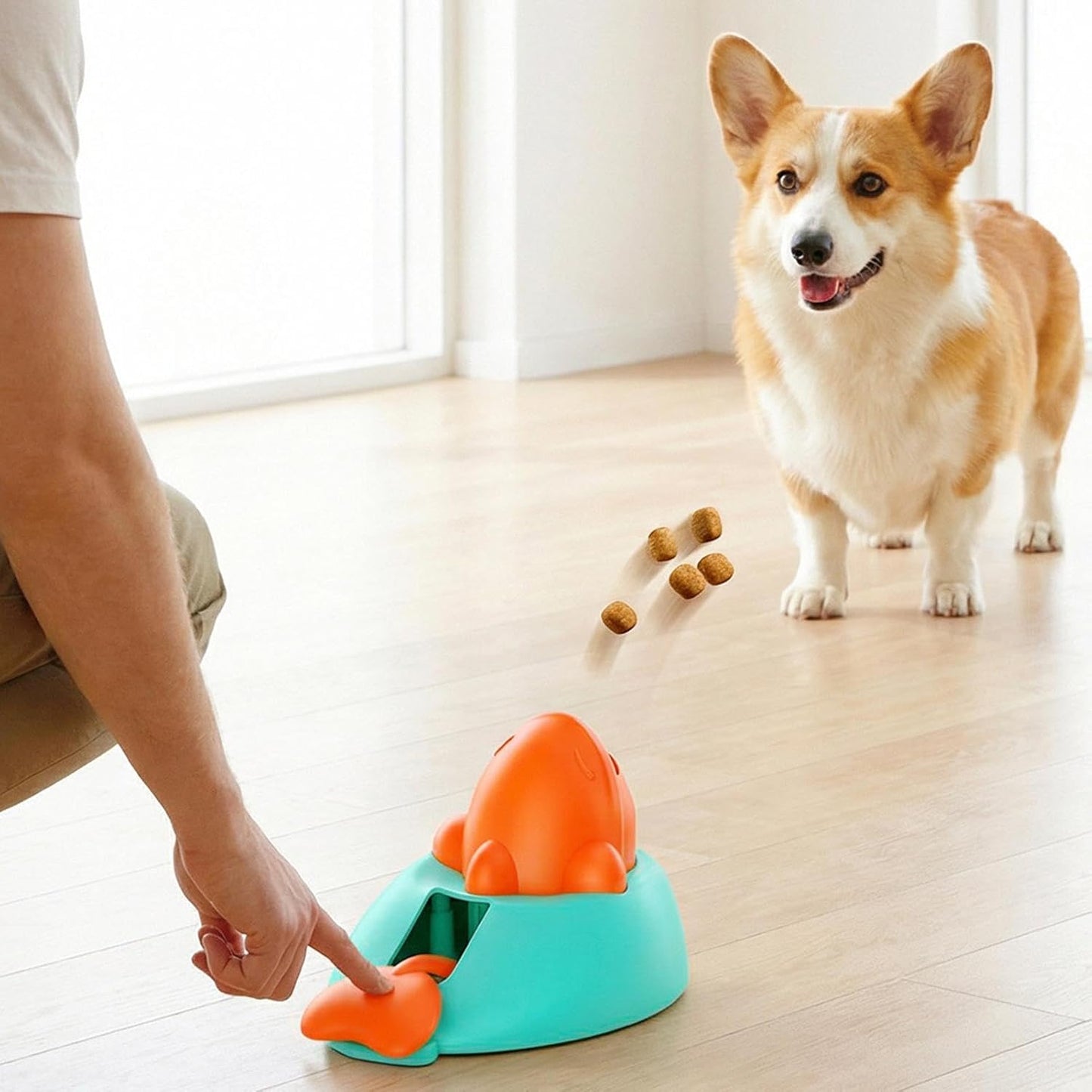 Dog Puzzle Toy,Interactive Enrichment Toys | Puppy Food Dispenser Feeder Bowls - for Pet Kitten Puppy Small Medium Large Home Indoor Outdoor Travel Boredom