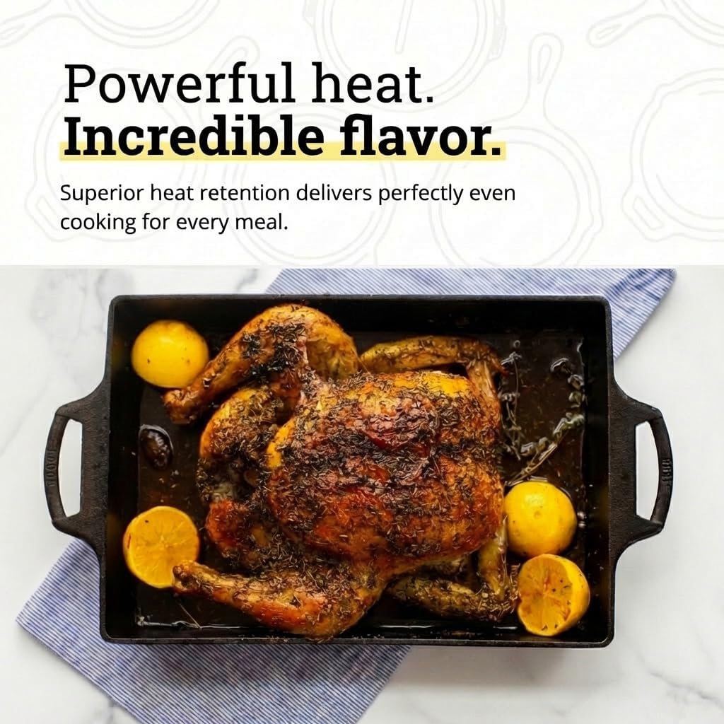 Lodge Cast Iron Casserole Pan