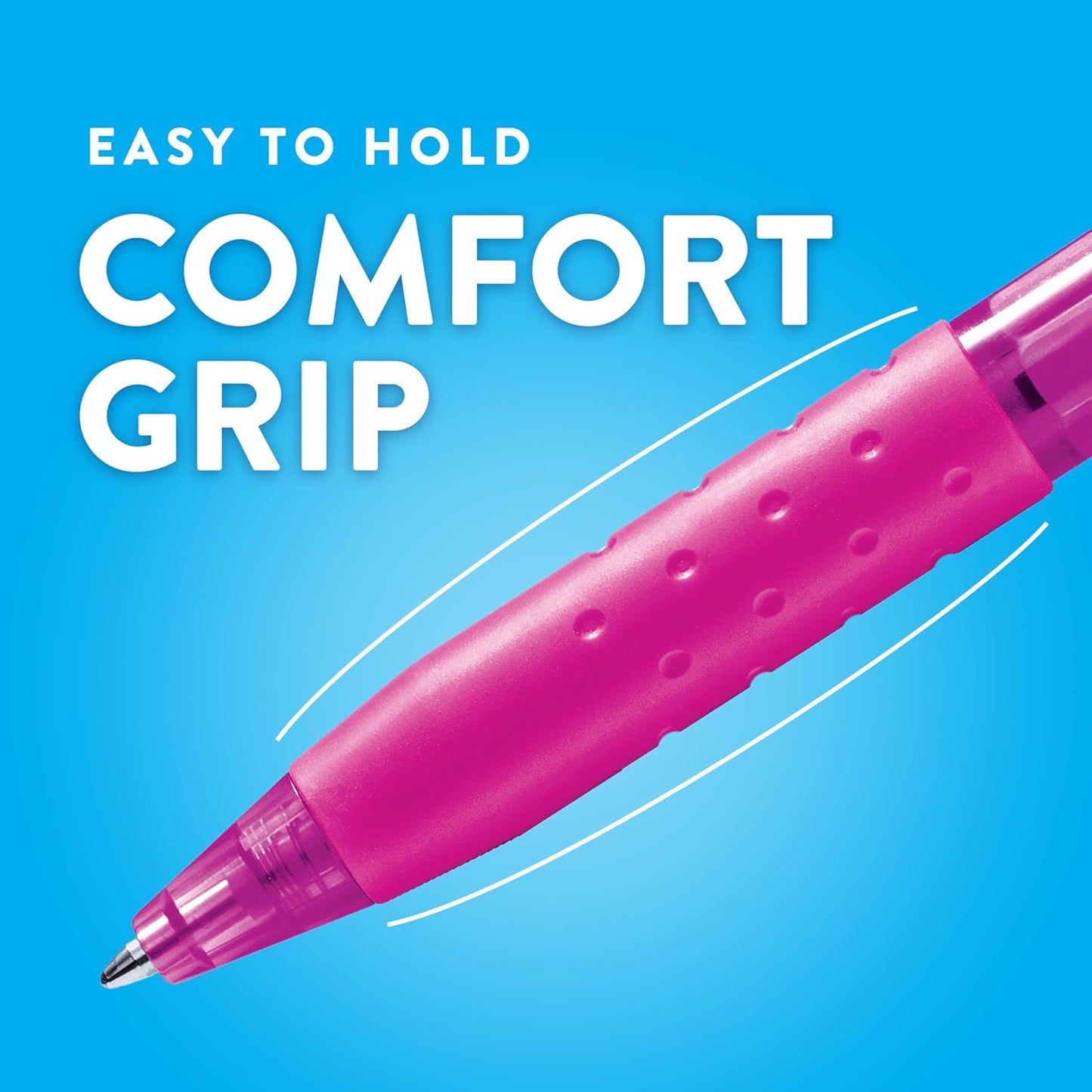 Paper Mate InkJoy 300RT Retractable Ballpoint Pens Medium Point (1.0mm) Black Pack of 36 Ideal for Office Supplies Journaling and Writing Accessories