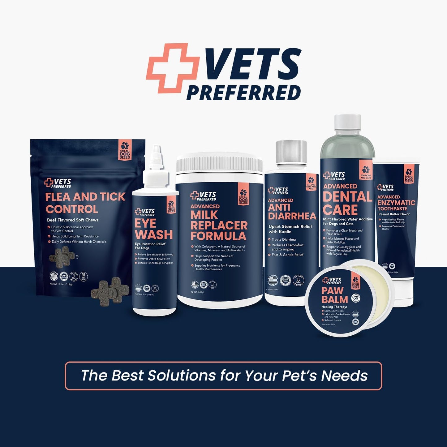 Vets Preferred Paw Balm Pad Protector for Dogs – Dog Paw Balm Soother – Heals, Repairs and Moisturizes Dry Noses and Paws – Ideal for Extreme Weather Season Conditions - 2 Oz