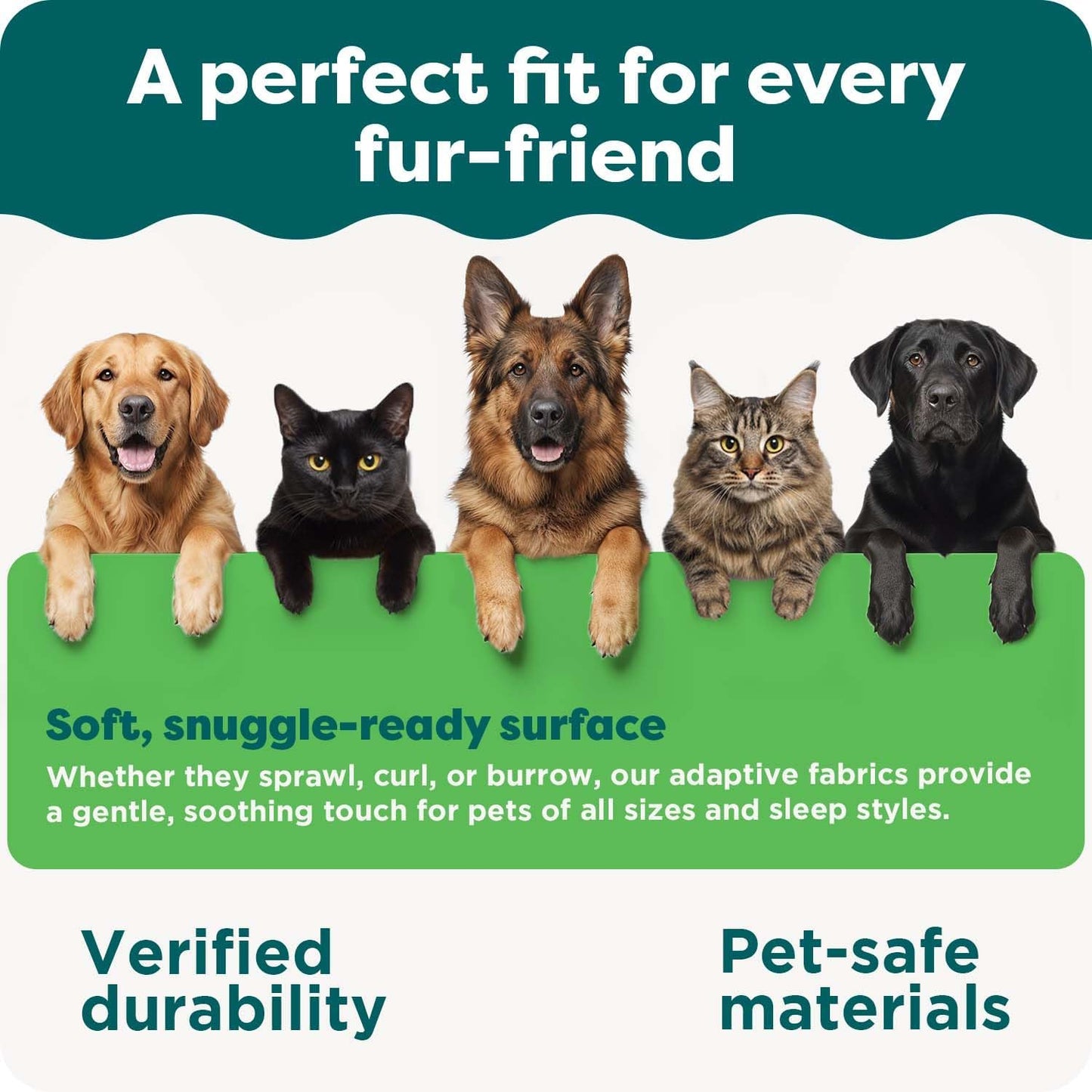 Furhaven Pet - 두 가지 톤의 L 모양 교정용 코너 소파 강아지 침대, 교정용 소파 강아지 침대, 둥근 셰르파 담요 공간 등 개와 고양이를 위한 다양한 스타일, 크기 및 색상