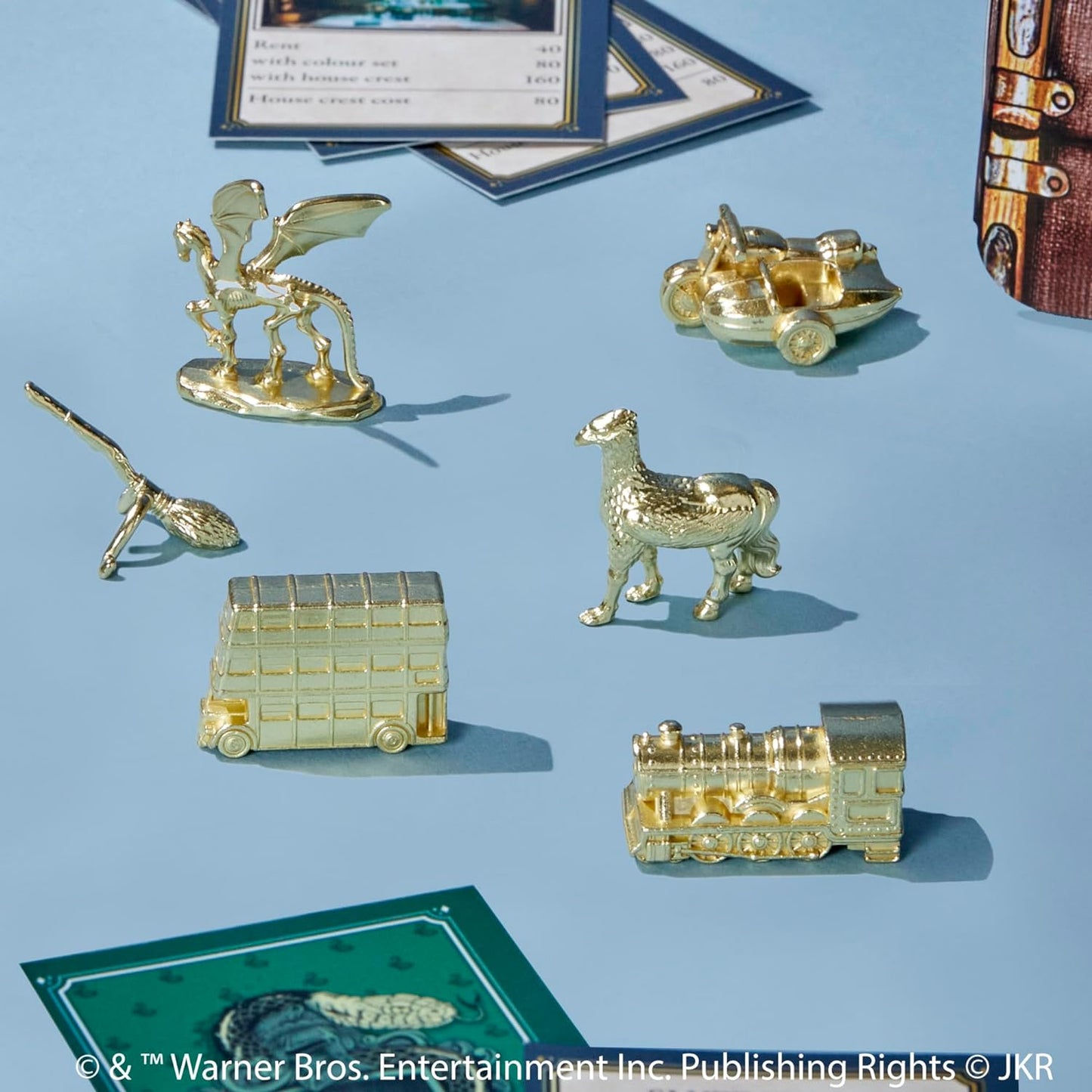 Hasbro Gaming Monopoly Harry Potter Edition Board Game | A Magical Adventure at Hogwarts | Ages 8 and Up | 2 to 6 Players | Family Games | Gifts for Kids and Adults