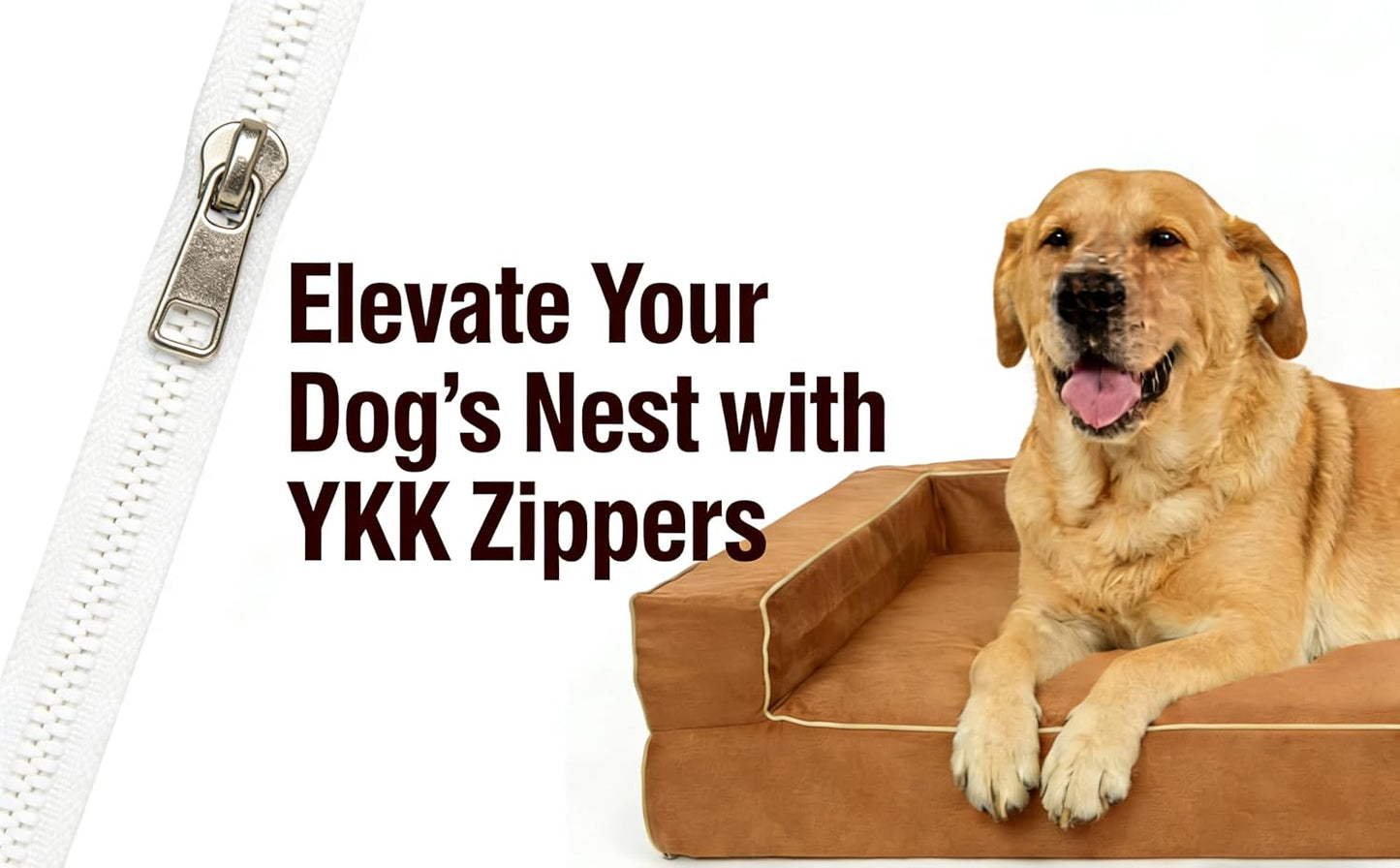 X-Large Orthopedic Memory Foam Dog Bed for Arthritis Relief & Hip Dysplasia - Bolster Couch Style with Premium YKK Zipper Waterproof Washable Cover & Bottom for Senior Dogs 90-120lbs