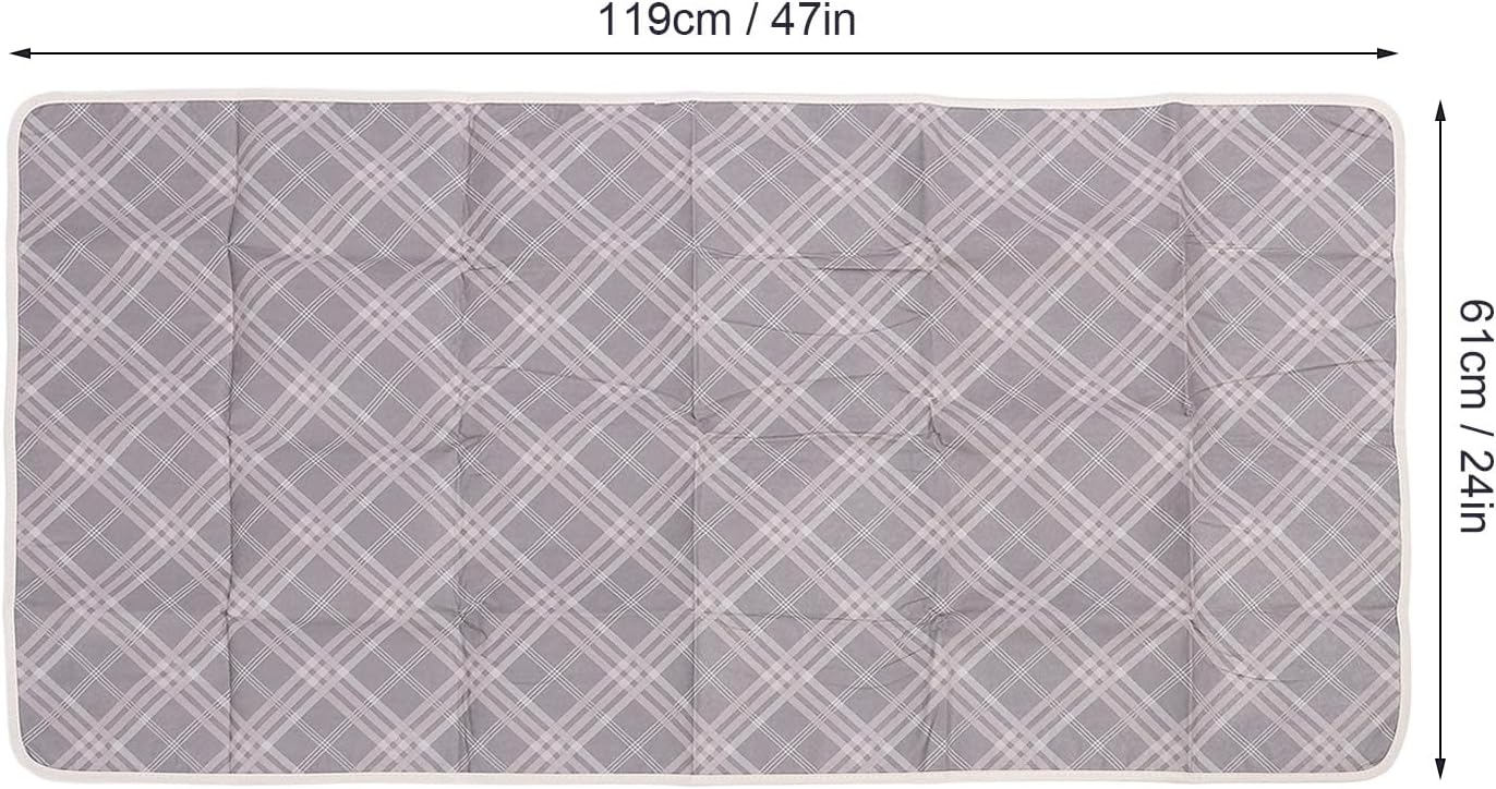 Zerodis Washable Pee Pads for Dogs, Absorbent Reusable Puppy Pad Pet Training Whelping Mat for Potty Floor Crate Couch Bed Travel (M)