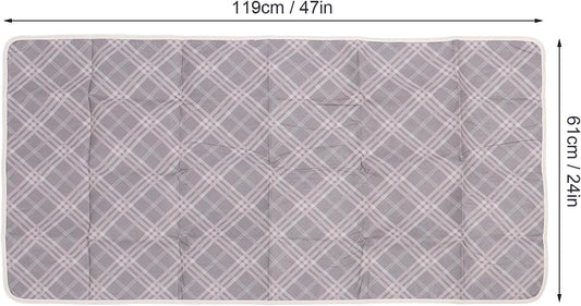 Zerodis Washable Pee Pads for Dogs, Absorbent Reusable Puppy Pad Pet Training Whelping Mat for Potty Floor Crate Couch Bed Travel (M)