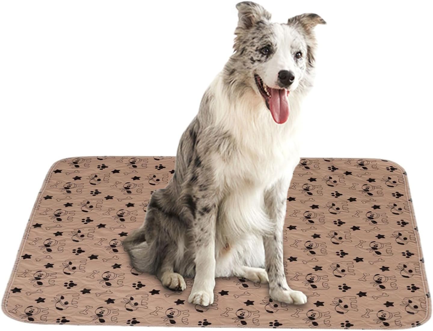 Pet Training Pad - Washable Reusable Mat for Daily Pet Care, Absorbent Layer Design with Non-Slip Waterproof Base, Puppy Pee Pad for Home Hygiene, Indoor Floor, Bedding and Travel Comfort Use