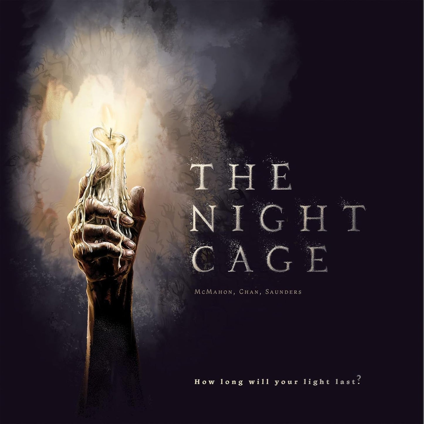 The Night Cage by Smirk and Dagger | Cooperative Candlelit Horror Strategy Game | Tile Laying Labyrinth Escape Adventure | for 1 to 5 Players | Ages 14+