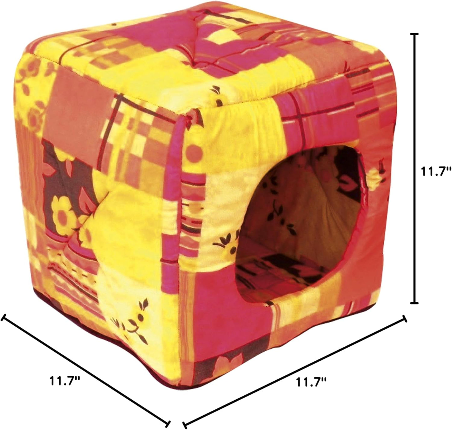 Croci Cube, 30 x 30 cm, Red