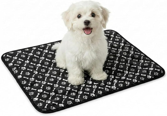 SHAZORY Upgraded Washable Pee Pads for Dogs and Cats - Super Absorbent Reusable Puppy Training Pads - 100% Waterproof, Leak-Proof & Non-Slip Whelping Pads for Pet Housebreaking