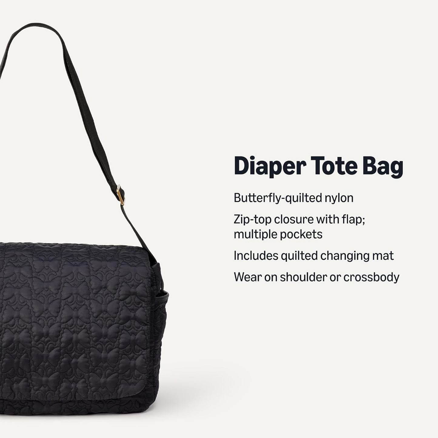 Amazon Essentials x Sofia Grainge Women's Diaper Tote Bag