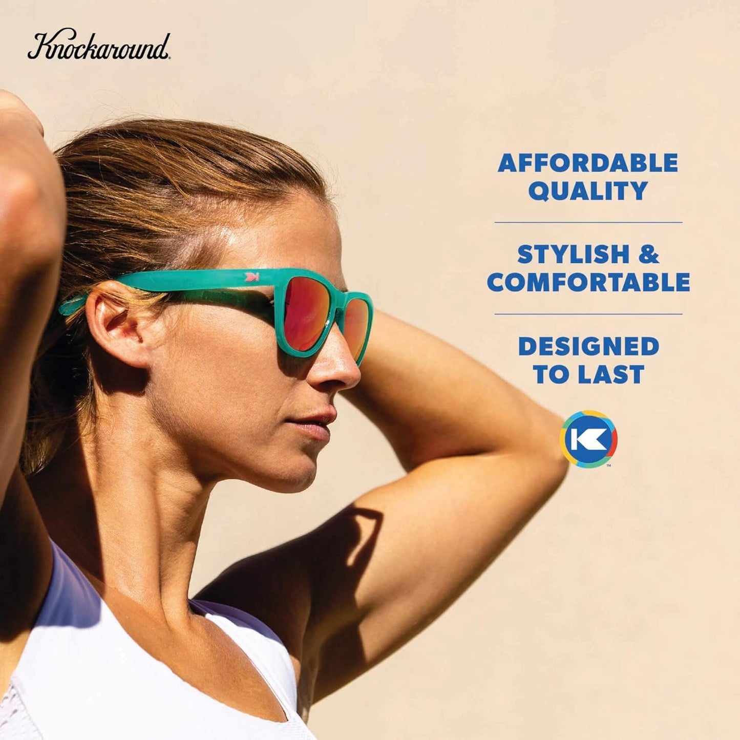 Knockaround Premiums Polarized Sunglasses for Men & Women - UV400 Protection