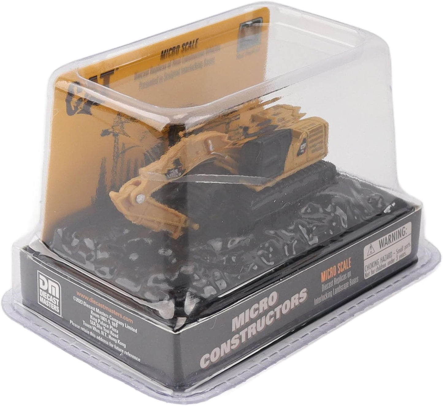 Diecast Masters Caterpillar Toy Replicas - Micro 320 Hydraulic Excavator Grapple | Model 85725CS