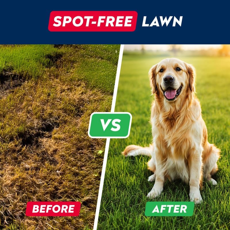 STRELLALAB Dog Pee Grass Chews - Urine Neutralizer for Green Grass Burn Spots - Grass Treatment for Pet Urine - Green Lawn Chews for Dogs with Probiotics - Made in USA (120Ct)