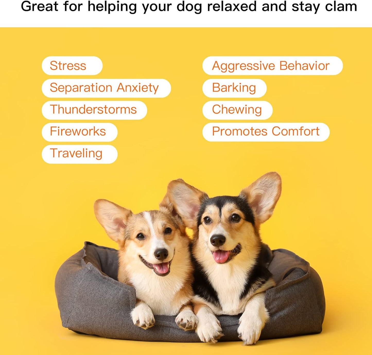Heartbeat Puppy Toys Dog Heartbeat Toy for Dog Anxiety Relief and Calming Aid, Heartbeat Stuffed Animal for Puppy Sleep Aid Crate Training, Puppy Essentials Needs Gifts