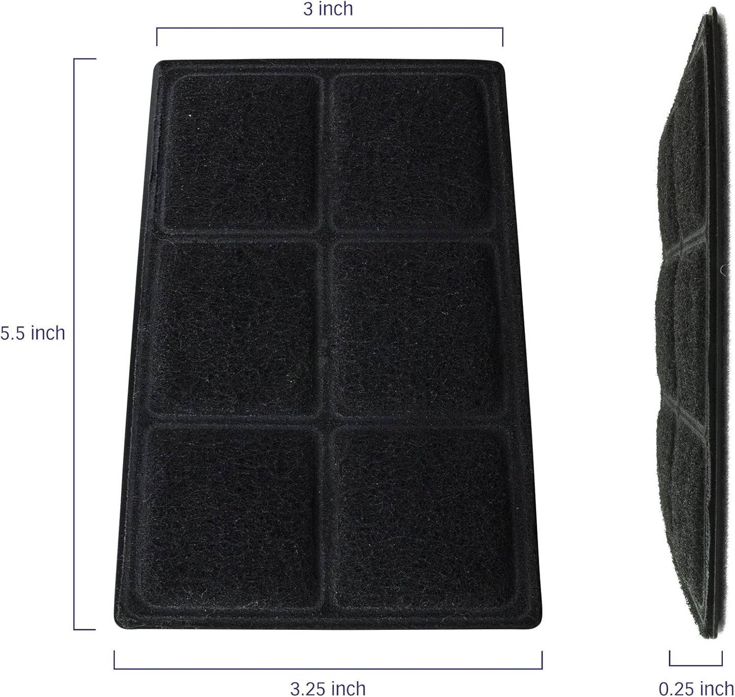 Premium Charcoal Filters for PetSafe Drinkwell Fountains, Pack of 10
