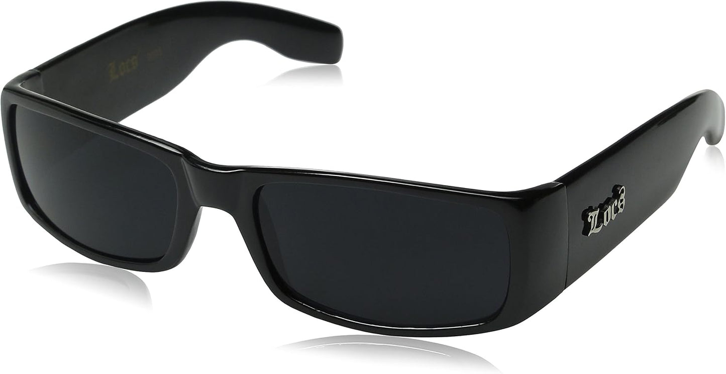 Locs 9006 Hardcore Gangster Sunglasses - Original Black