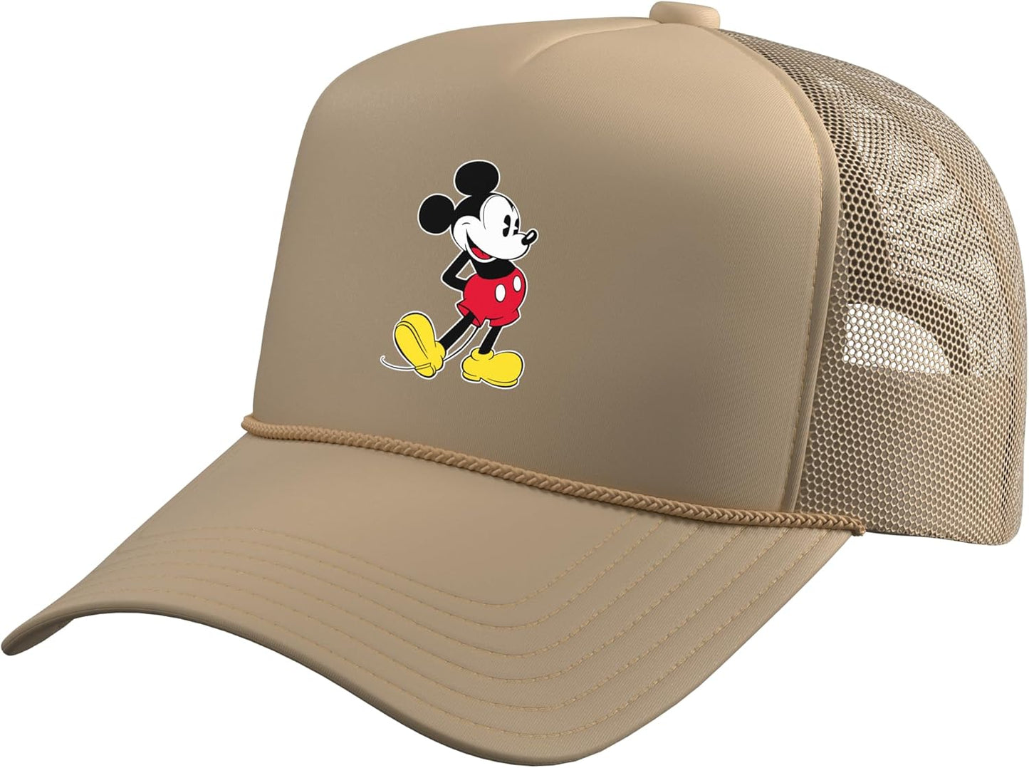 Disney Mickey Mouse Classic Pose Trucker Hat with Adjustable Mesh Back