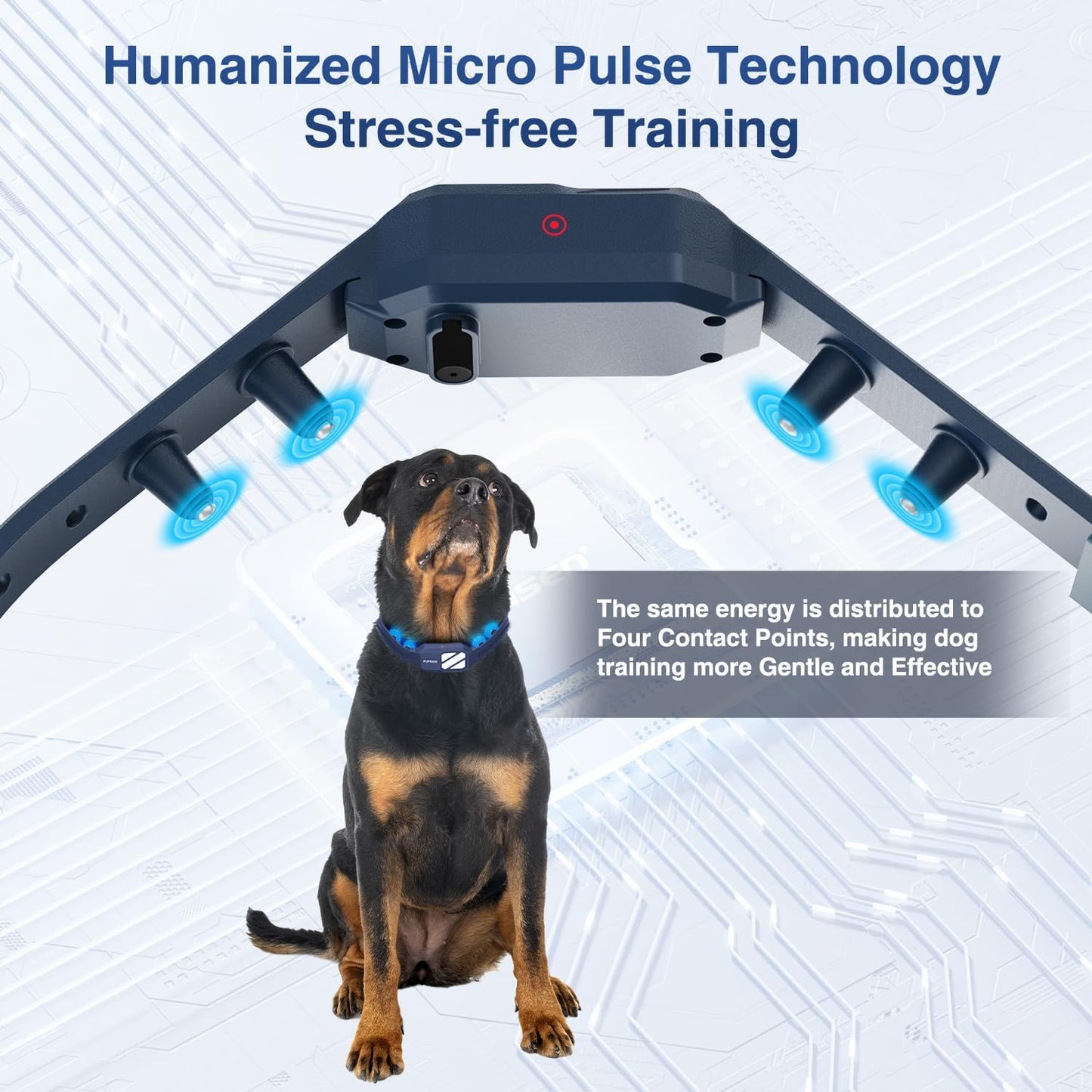 Dog Shock Collar - 4200FT Dog Training Collar with Remote for 20-140lbs Dogs, Innovative E Collar for Dogs Training with 4 Training Modes, Rechargeable Electric E-Collar for Large Dogs