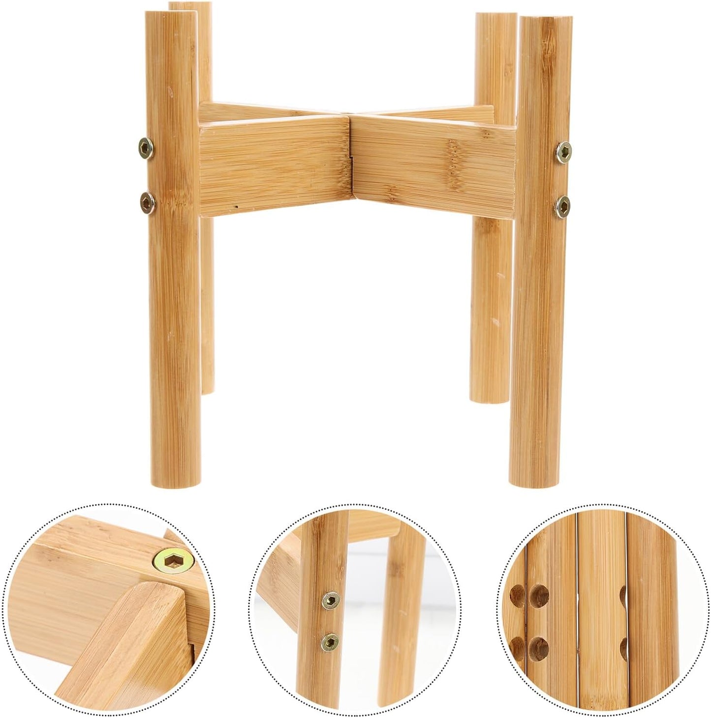 Milisten Elevated Dog Bowl Stand Food Bowl Holder Neck Protection Pet Feeder Rack Small Size Raised Feeding Station for Puppies and Small Dogs