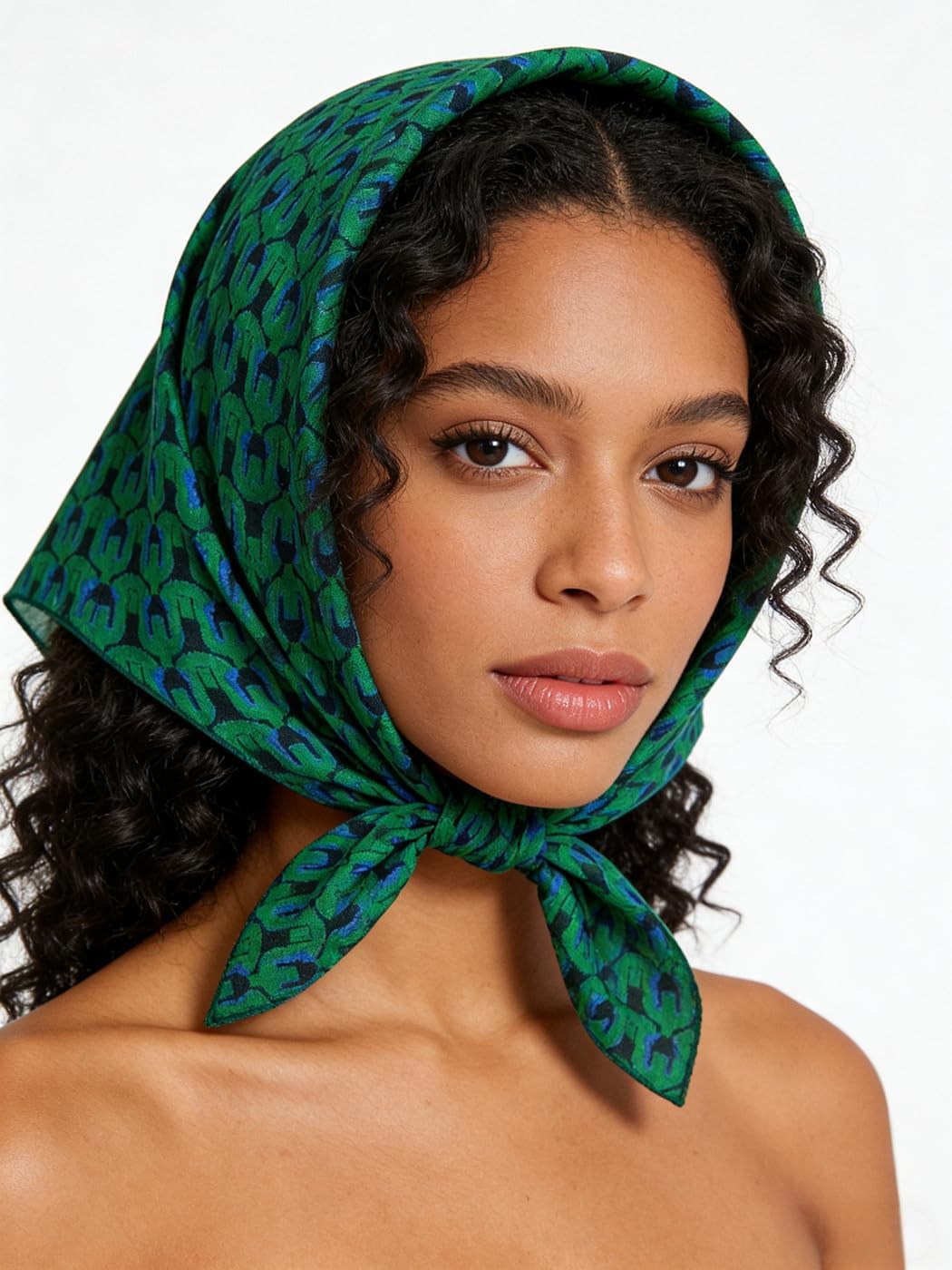Unisex Cotton-Blend Bandana, Head Scarf, Headband, Head wrap, Hair Neck Scarf for Women Men 22 x 22 inch
