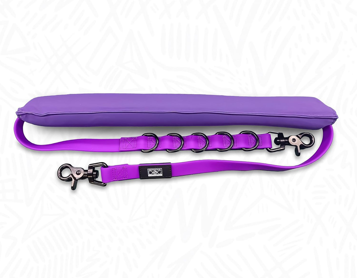 Prestige Elite - Set of 6 - Groomers Helper, Grooming Loops for Dogs Groomers - Adjustable Biothane Dog Grooming Belly Band, Grooming Noose, Extension Strap, Suction Cup & Dog Grooming Loop