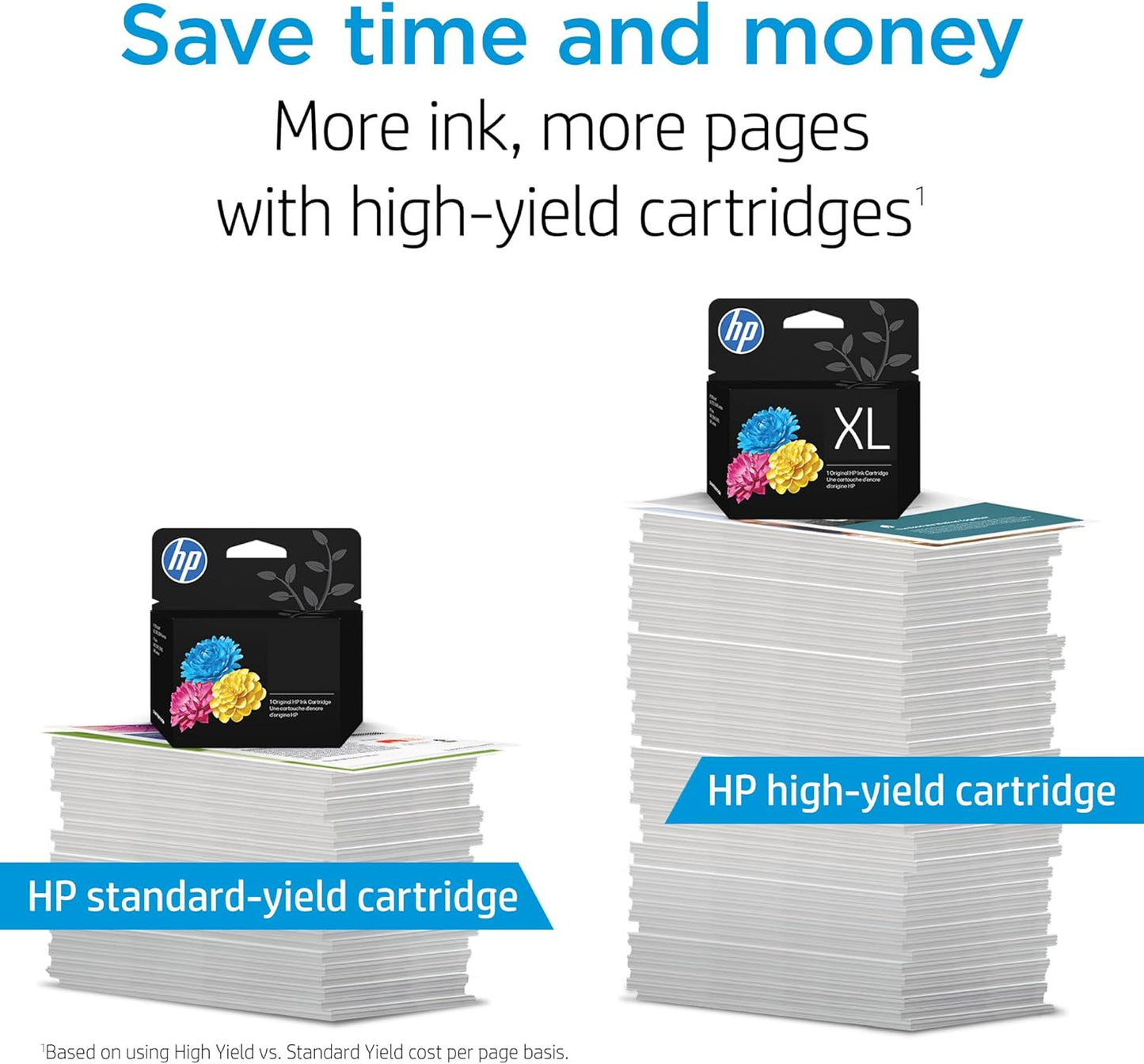 HP 62XL Black High-Yield Ink Cartridges | Works with Printer Series: Envy 5540, 5640, 5660, 7640, OfficeJet 5740, 8040, OfficeJet Mobile 200, 250 | Instant Ink Eligible | C2P05AN | Packaging May Vary
